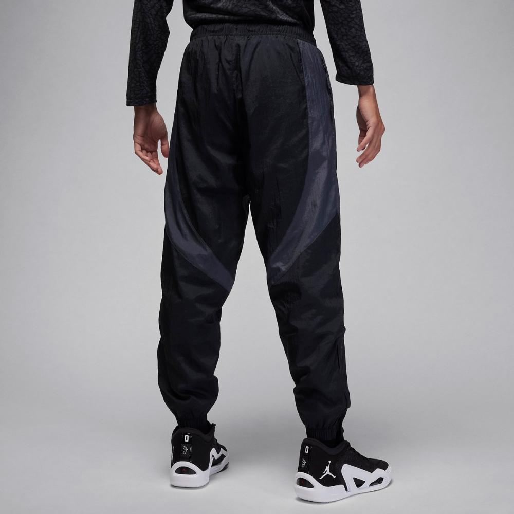 Jordan Color Block Design Mid-Rise Drawstring Woven Knit Sports Pants Men Pants Black FN5851-010