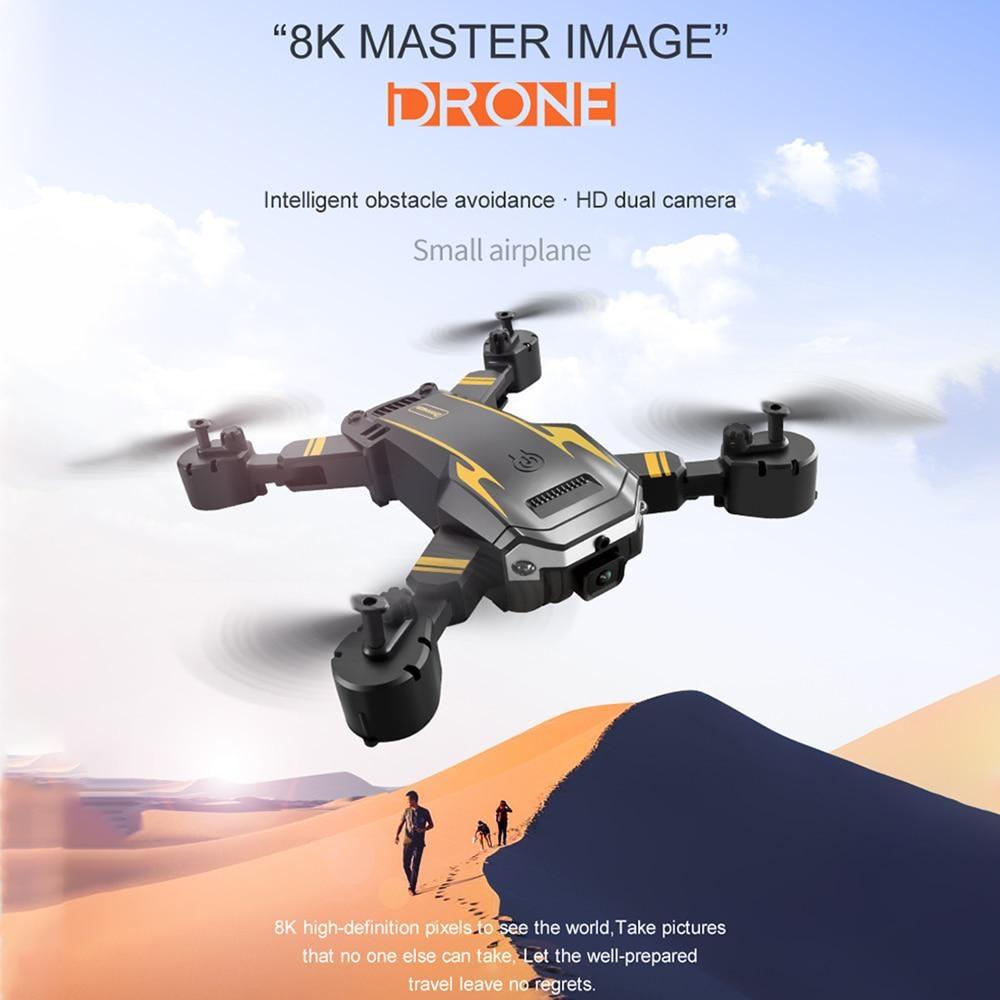 Drone 8K 5G Drone Professional HD Aerial Photography Obstacle Avoidance Drone Four-Rotor Helicopter RC Distance 100M