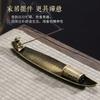 Creative Sandalwood Incense Burner Japanese Leaf Design Horizontal Incense Holder Home Aromatherapy Tea Ceremony Decor