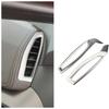 Stainless Steel Car Air Conditioning Vent Outlet Cover Trim Sticker for Toyota C-HR CHR 2016-2022 Car-Styling LHD Accessories