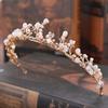 Damen Einfaches Tiara-Haarband Selbsthochzeit Braut-Haarkrone
