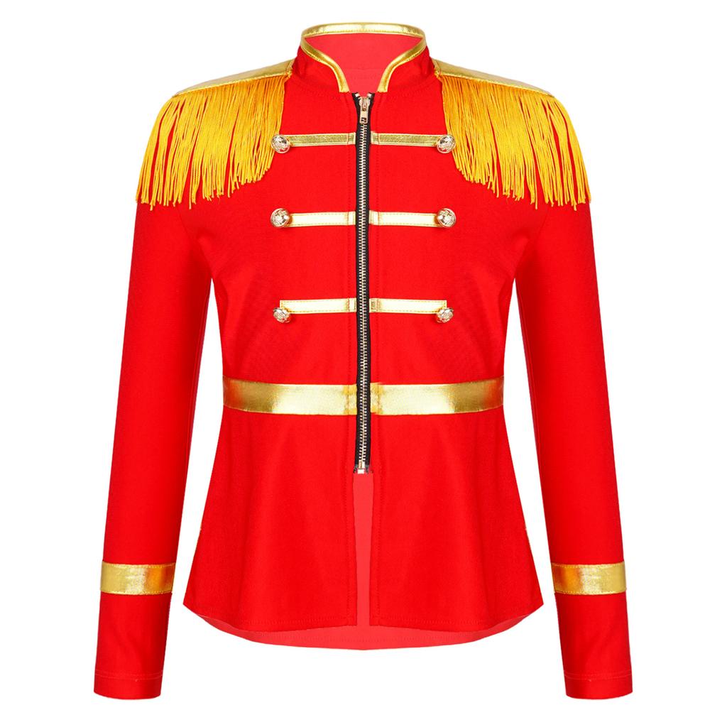 Kids Boys Girls Halloween Costume Circus Ringmaster Drum Majorette Costumes America Costumes