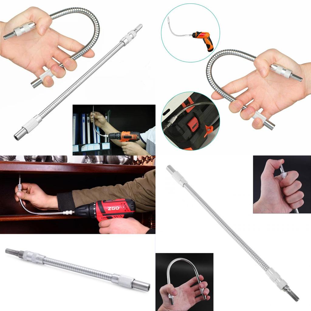 Versatile Universal Soft Shaft Drill Extension For Handheld Drill 200mm
