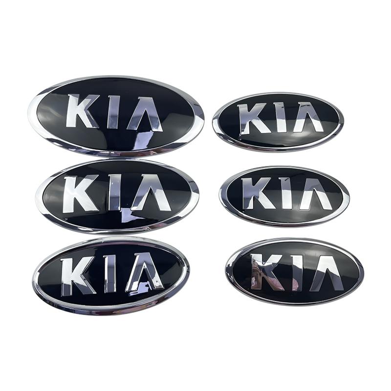 Emblema Auto Griglia Anteriore Adesivo Badge Baule Posteriore per KIA Sportage Ceed Sorento Cerato Picanto Soul Stonic K3 K5 Rio Optima Logo xwgln00