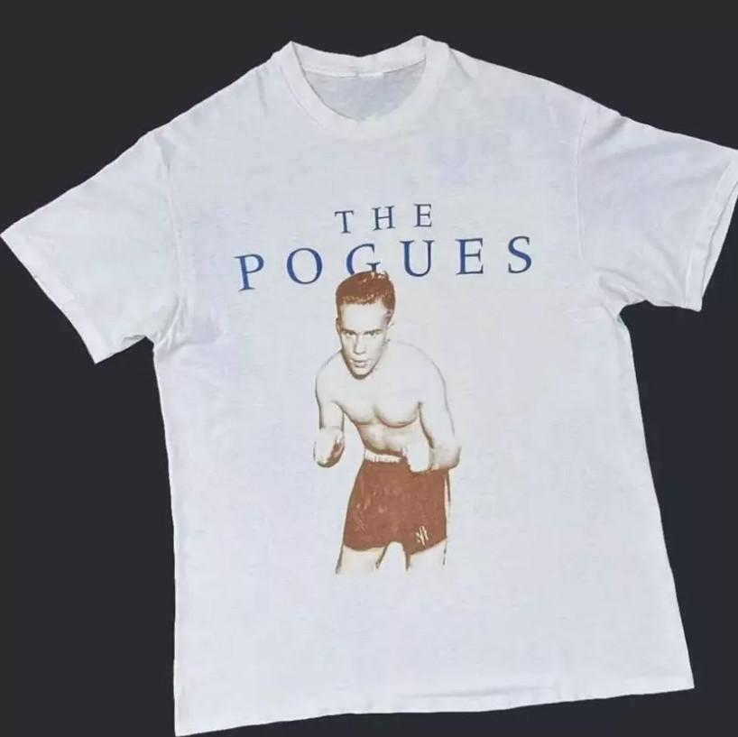 T-shirt Vintage THE POGUES PEACE LOVE 89 Shane MacGowan taille S-5XL