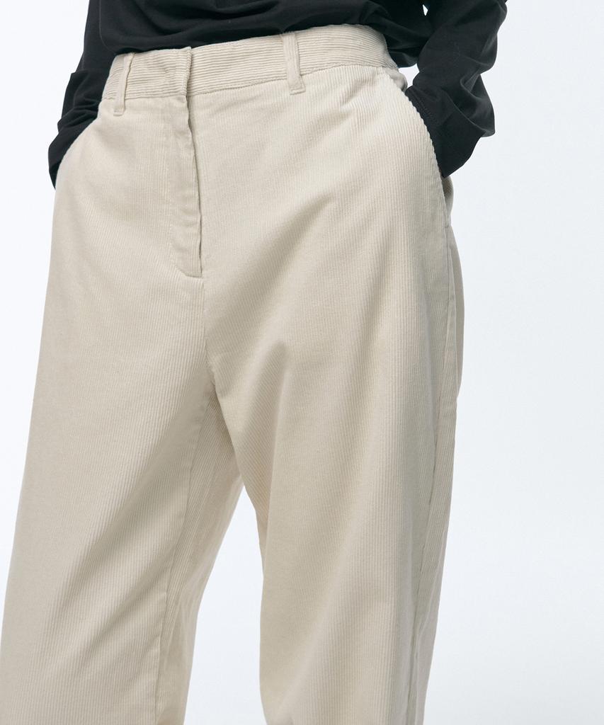 MUSINSA STANDARD WOMAN Women'S Wide Corduroy Pants [Cream]