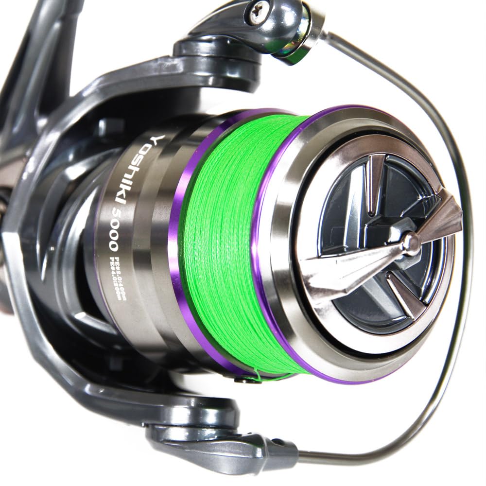 Cage Fishing Gear with PE Line Large Spinning Reel YOSHIKI XE5000 3 200m Included No. (ori-781213)