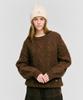 DEPOUND Fisherman Cable Pullover [Brown]