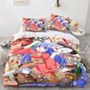 Kawaii Girl Bedding Set Single Twin Full Queen King Size Anime Girl Bed Set Aldult Kid Bedroom Duvetcover Sets 3D Pr Twin S