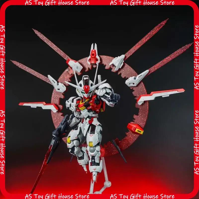 New  Q Version Mgsd Supa Chinese Red Aerial With Halo Effect Action Figure Mecha Assembly Model Kit Toys Collectible Ornament