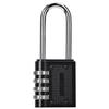 Candado con contraseña de combinación de 4 dígitos, cerradura codificada para puerta, ventana, armario, maleta