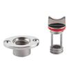 Stainless Steel Marine Garboard Drain Plug Polished Finish Screw Type Screw Thread Plug Hole Ornament Boat Drain Plug Yacht