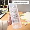 Cutie de organizare pentru cablu de încărcare transparentă Cutie de gestionare a cablurilor de date Cutie de depozitare USB Cutie mic de accesorii pentru birou Organizator și depozitare