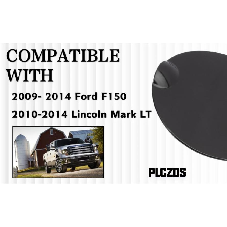 Fuel Tank Door ABS Filler Access Cover 9L3Z-99405A26-AA for Ford F150 2009-2014 Lincoln Mark LT 2010-2014 Gas Cap Lid