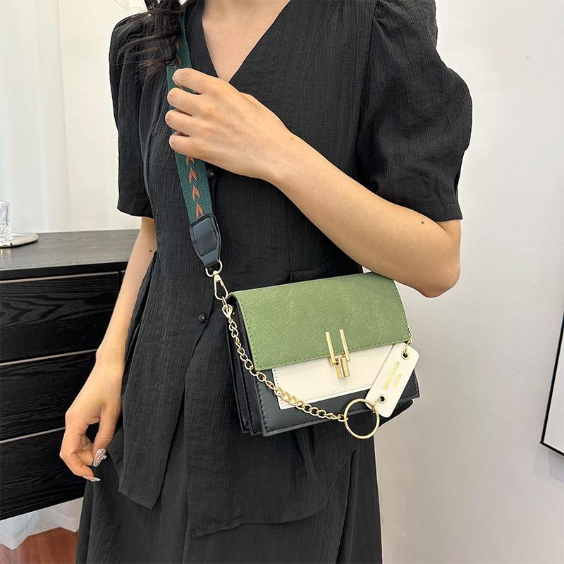 Commuter Shoulder Bag Casual Personality Simple Retro Small Bag Fashionable Small Square Bag Beautiful Messenger Bag