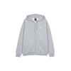 Adidas ZNE Jackets Men's Medium Heather Gray Hooded Fleece Lined Other IV7606