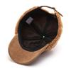 Winter Baseball Cap For Women Corduroy Lambswool Patchwork Women's Caps Autumn Warm Plush Trucker Hat Visor Adjustable