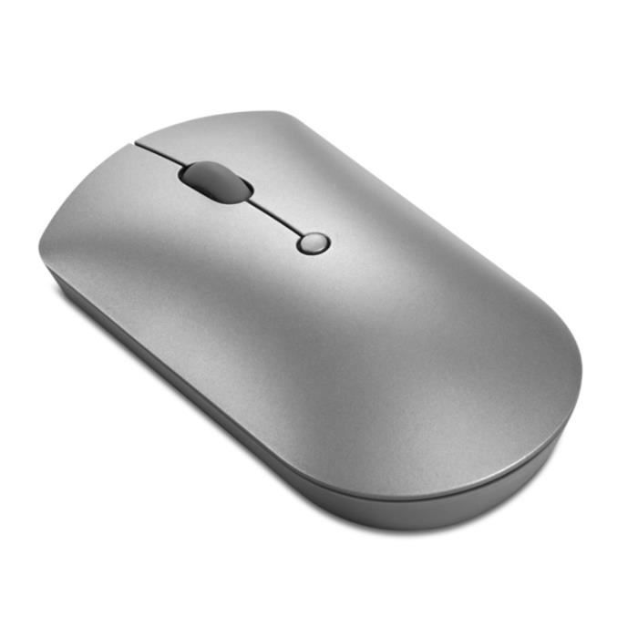 LENOVO 600 Silent Wireless Mouse - Bluetooth 5.0 - Dual Connection - Silent - Grey