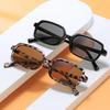 Vintage Rectangle Woman Sunglasses Fashion Small Square Sun Glasses Luxury Brand Design Glasses Uv400 Eyewear Women Goggles