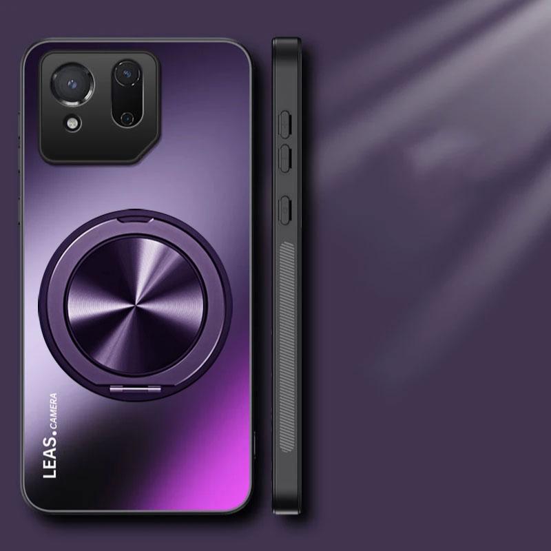 Magnetic Case for Asus Rog Phone 9 Pro Phone 8Pro Rog 7 6 Pro Matte Shockproof Bumper Stand Hard Cover for ROG Phone 9Pro 7Pro