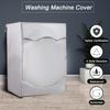 Washing Machine Covers Sunscreen Waterproof Case Front Load Laundry Dryer Covers Dustproof Washing Machine Cover Silver Coating