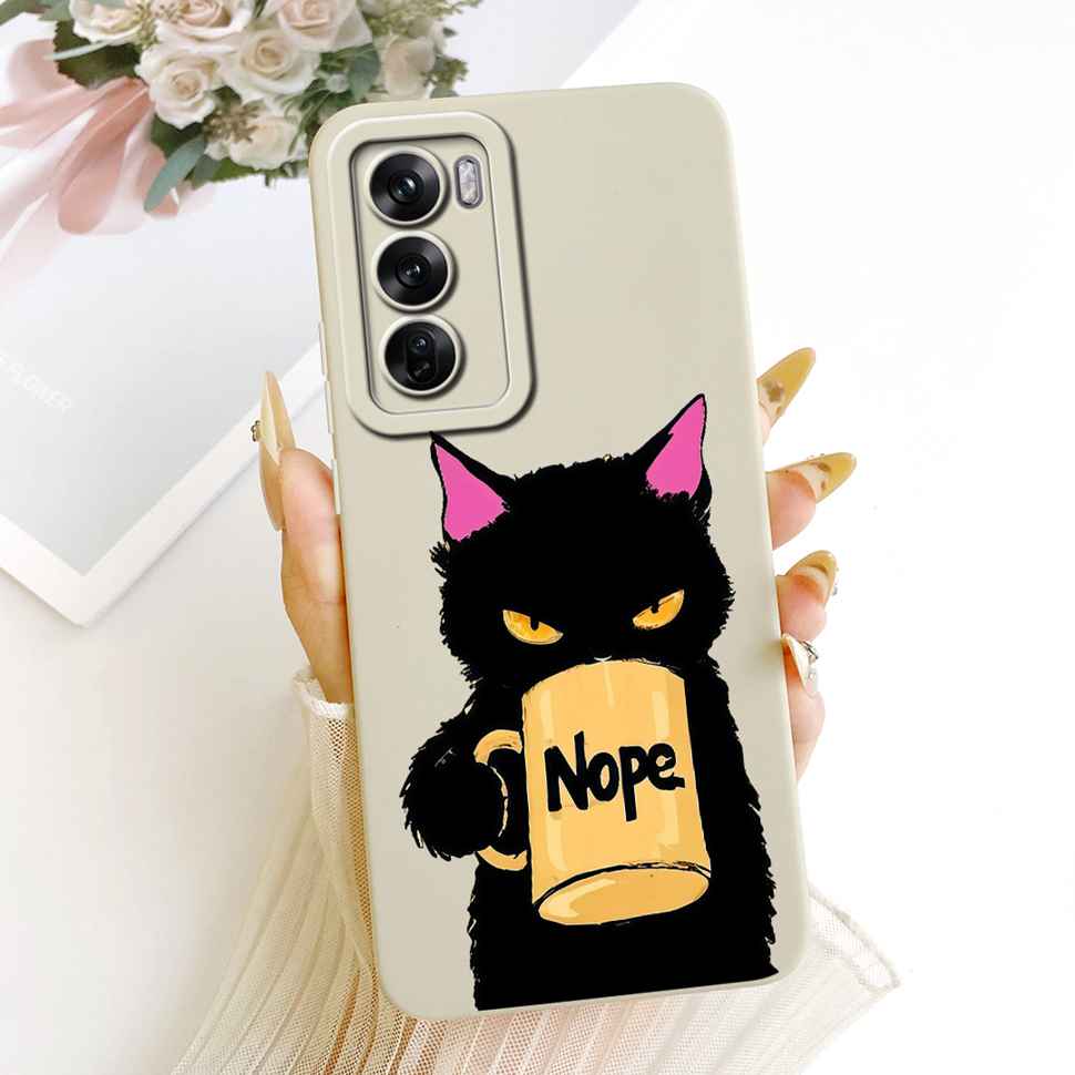 For Oppo Reno12 Pro 5G Case CPH2629 New Fashion Painted Cover Soft Phone Case For Oppo Reno 12 Reno12 Pro Back Cover Coque