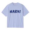 Marni Thjet49eph UScS11 Lob20 Logo Women S Short Sleeve Tee