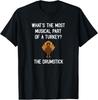 Der musikalischste Teil des Truthahns, Lustig, Witze, Sarkastisches T-Shirt Unisex T-Shirt