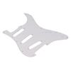 Protector de Guitarra de PVC 11 Agujeros de Montaje Placa Resistente a Rayones Reemplazo de Placa Protectora SSS para Estilo Strat ST
