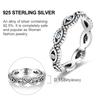 Sales 925 Silver Rings Infinite Love Star Moon For Women Original Silver 925 Wedding Ring Jewelry Gift