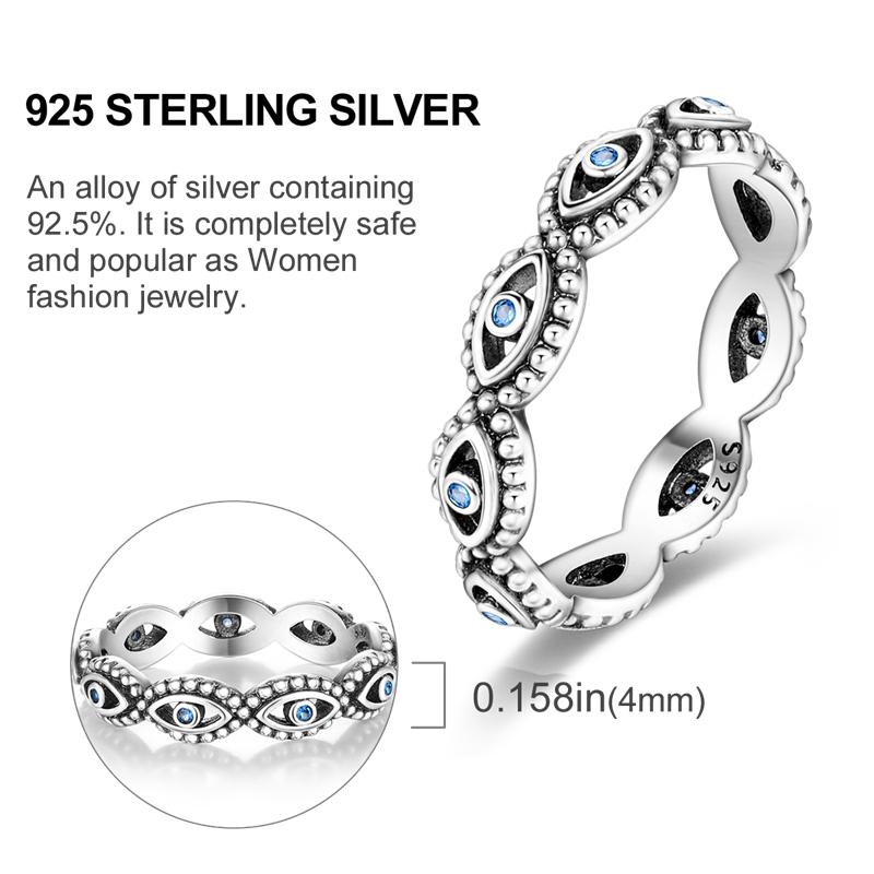 Sales 925 Silver Rings Infinite Love Star Moon For Women Original Silver 925 Wedding Ring Jewelry Gift