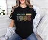 Vintage 1986 Shirt, Retro 40th Birthday T Shirt, Fortieth Gift, 40th Birthday Gi