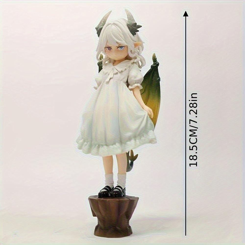 18.5CM Miss Kobayashi's Dragon Maid Kanna Kamui Girl Figure Hard PVC Anime Action Decoration Ornament Collectible Toys