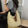 Sommer Gras Gewebte Tasche Damen Neue Modische Große Kapazität Gewebte Umhängetasche Meeresurlaub Stil Pendler