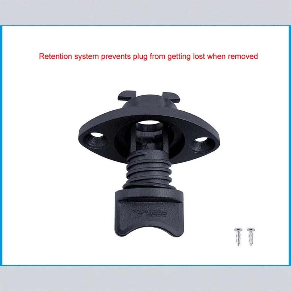 Universeller 25mm 1'' Nylon Garboard-Stopfen Heckspiegel-Stopfen Rumpfloch-Entwässerung Für Kajak Kanu Pedale Zubehör