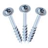 Woodworking Pocket Hole Screws: ST4-25~63mm, Partial Thread, Self-Tapping, Pan Head, Galvanized Phillips Screws.