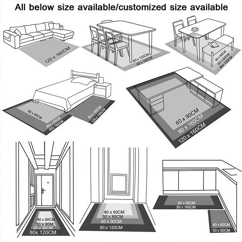 Johnny Lights Up Stage carpet printing Living room and bedroom mats Doormat Room Art
