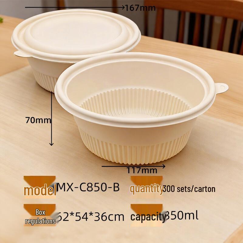 Handun Corn Starch Disposable Takeaway Boxes