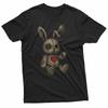 Creepy Cute Bunny Voodoo Doll Pastel Goth Horror Lover 100% Cotton T-shirt Mens Tees Top