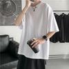 100% Cotton T-shirts Men 2024 Summer Solid T Shirts Women's Basic T-shirts Short Sleeve Classic Tees Female Casual Tops