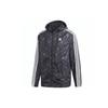 Originals Mono Windbreaker Jacket with All-Over Logo Print Men Jackets Black ED7047