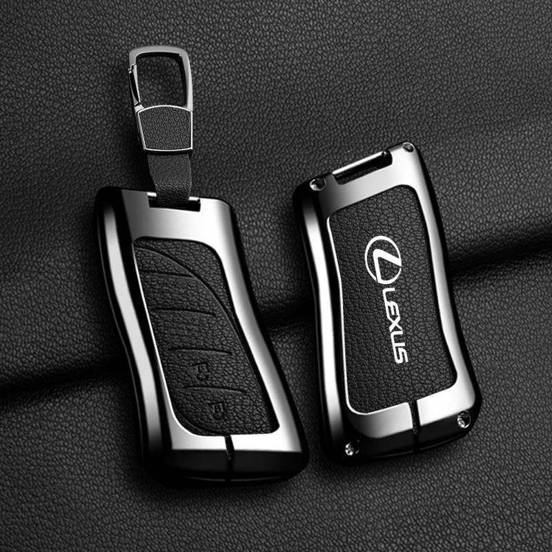 Vintage Leather Car Key Case Fob Cover For Lexus RX 300 330 350 400h ES GS RX LX GS GX NX Is 250 200 LX470 570 GX460 470 CT200h ZO1