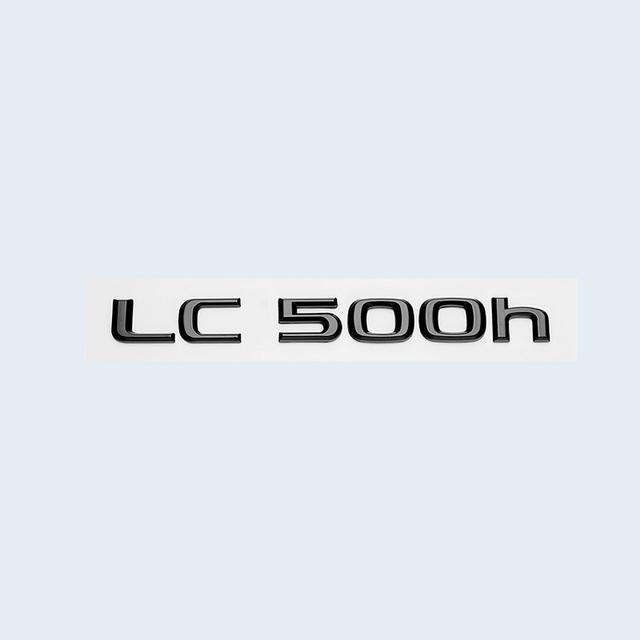 Glanzend Zwart 3D ABS Letters Cijfer CT200h LC500 LC500h HYBRID Embleem Voor Lexus Auto Kofferbak Logo Sticker Badge Accessoires