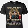 T-shirt 50e Anniversaire Journey 1974-2024 Signature Anyway You Want It T-shirt Unisexe