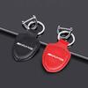 Car Leather Key Chain Ring Luxury Shield Keychain Tire Valve Cap For Mercedes Benz AMG GLE GLS CLA CLE GLC CLS GLA W223 W213 SD7