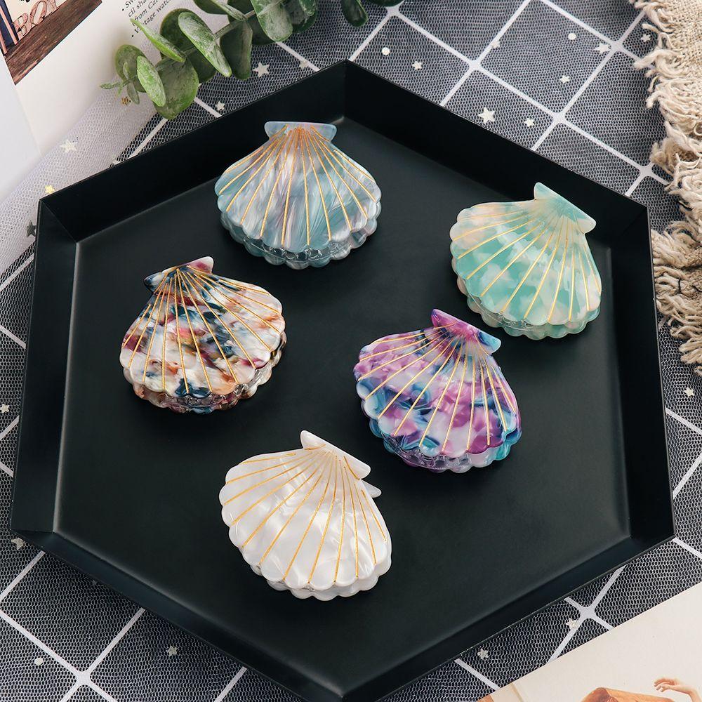 Headwear Ponytail Hairpins Shell Shape Shell Hair Clips Women Hair Accessories Acrylic Hair Claws