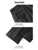 High Street Black High-Waisted Straight Leg Jeans - Slimming Wide Leg, Floor-Length, Loose Fit for Spring/Autumn 2026