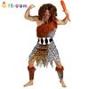 Flintstones Originaldräkt Par Ben Vilde Rolig Showdräkt Aborigindräkt