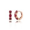 Delicabloom Ruby One-Touch Earrings_220100183