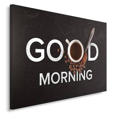 Canvas Print, Good Morning Coffee
